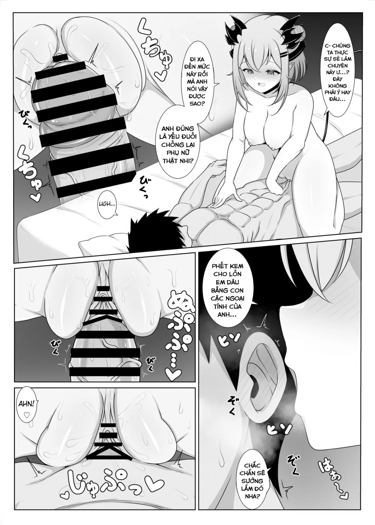 HentaiVN.net - Ảnh 13 - Em gái của bạn gái (Suou Patra) [My Girlfriend's Little Sister!] - Oneshot