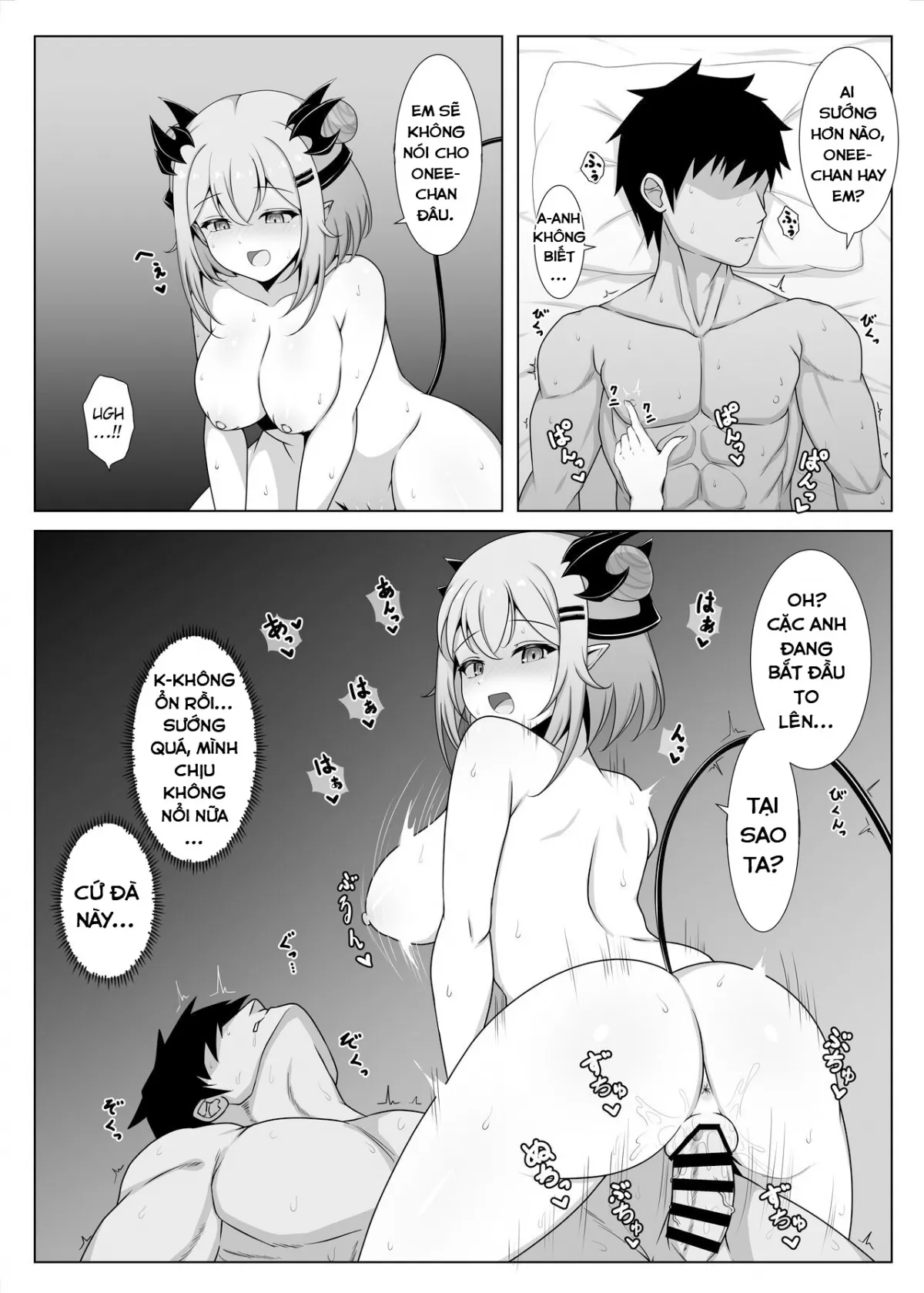 HentaiVN.net - Ảnh 15 - Em gái của bạn gái (Suou Patra) [My Girlfriend's Little Sister!] - Oneshot