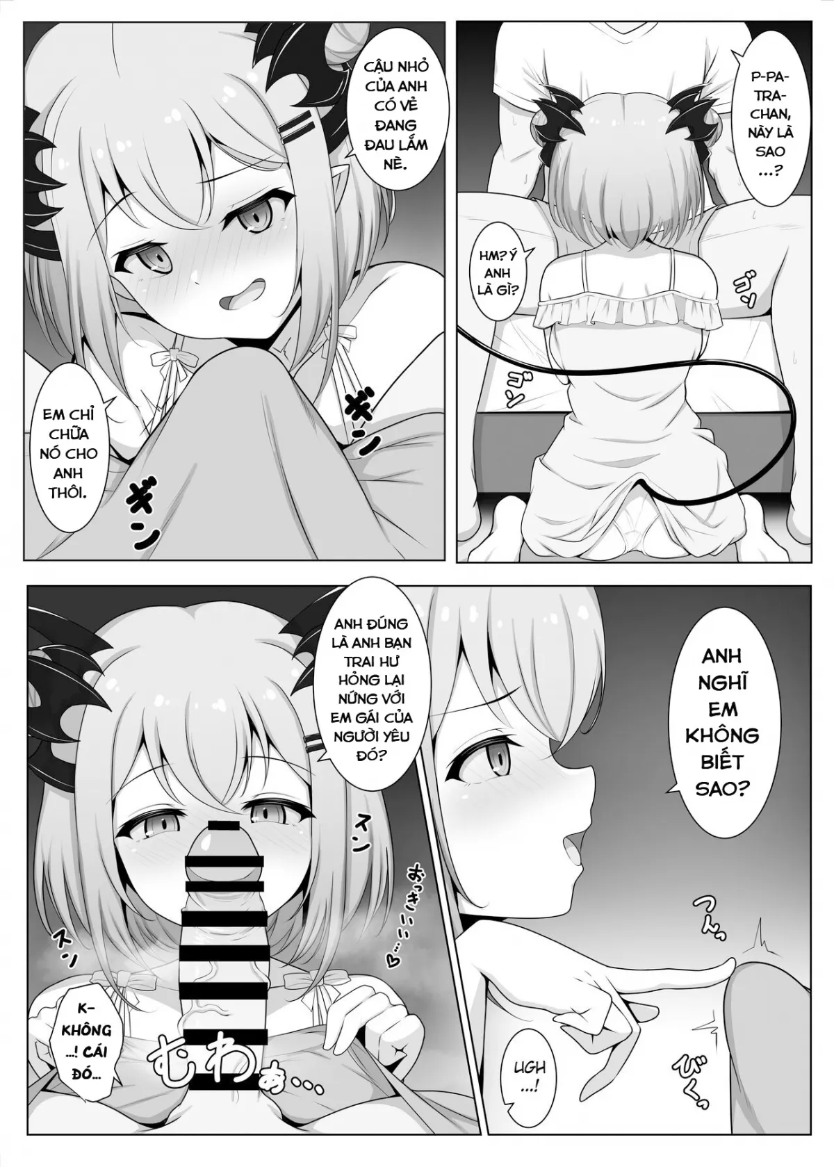 HentaiVN.net - Ảnh 8 - Em gái của bạn gái (Suou Patra) [My Girlfriend's Little Sister!] - Oneshot