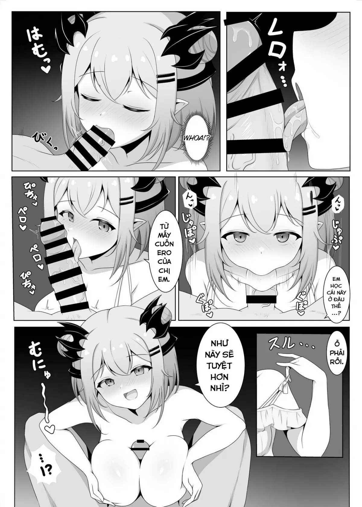 HentaiVN.net - Ảnh 9 - Em gái của bạn gái (Suou Patra) [My Girlfriend's Little Sister!] - Oneshot