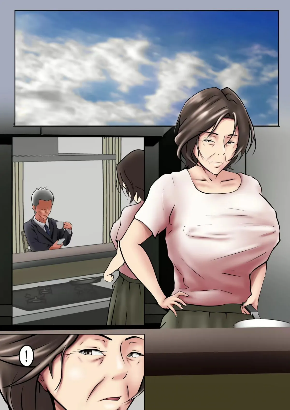 HentaiVN.net - Ảnh 3 - Seiyoku No Tsuyoi Okaa-San No Seishori O Makasareta Hanashi - Oneshot