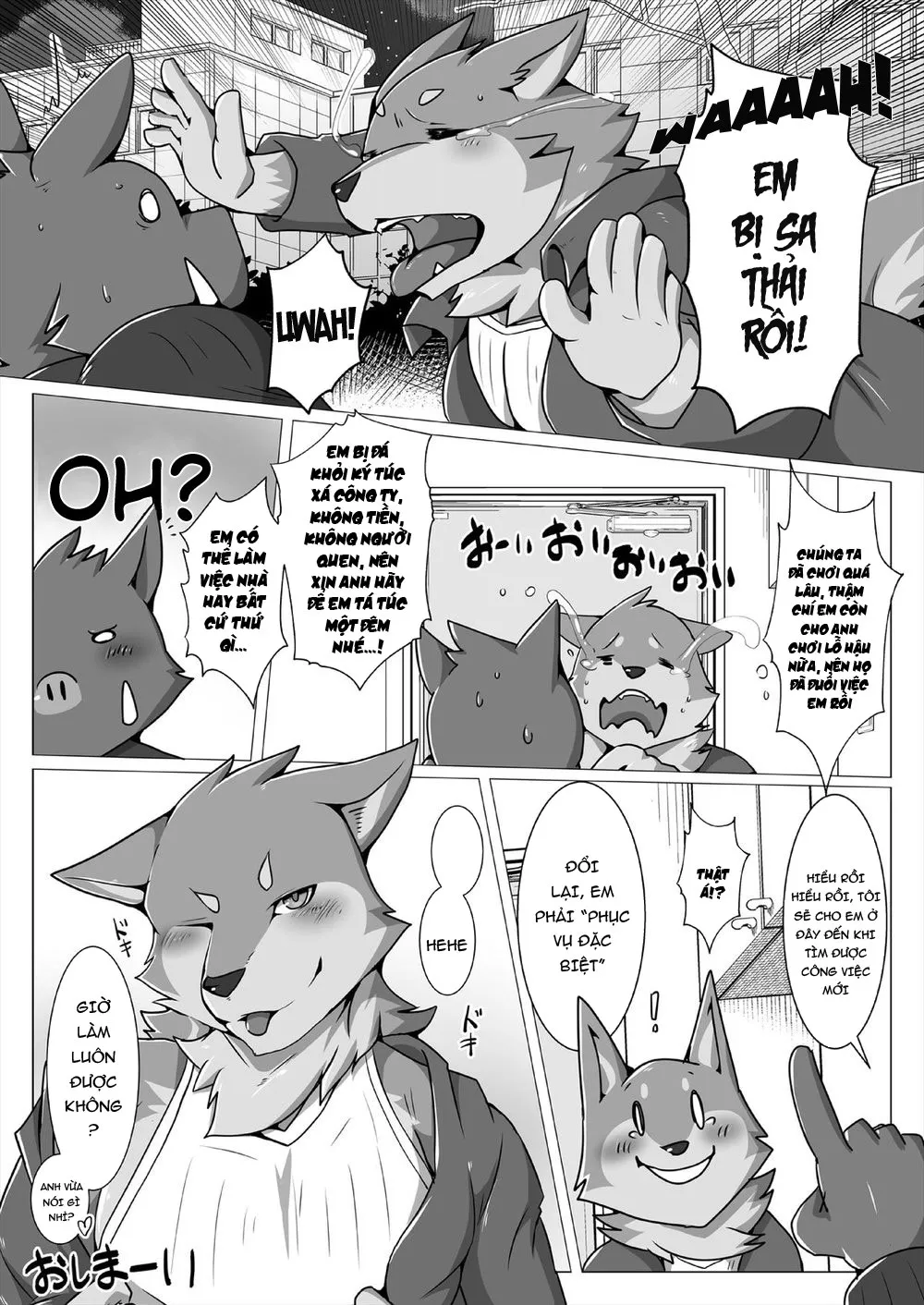 HentaiVN.net - Ảnh 19 - Slutty Dog Delivery - Chap 1