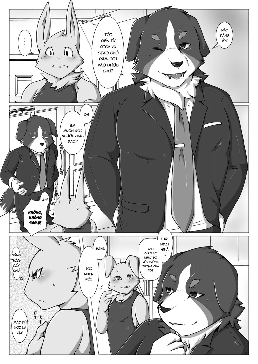 HentaiVN.net - Ảnh 21 - Slutty Dog Delivery - Chap 1