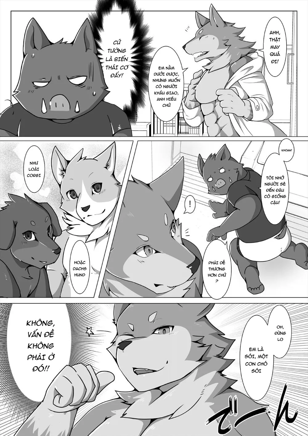 HentaiVN.net - Ảnh 7 - Slutty Dog Delivery - Chap 1