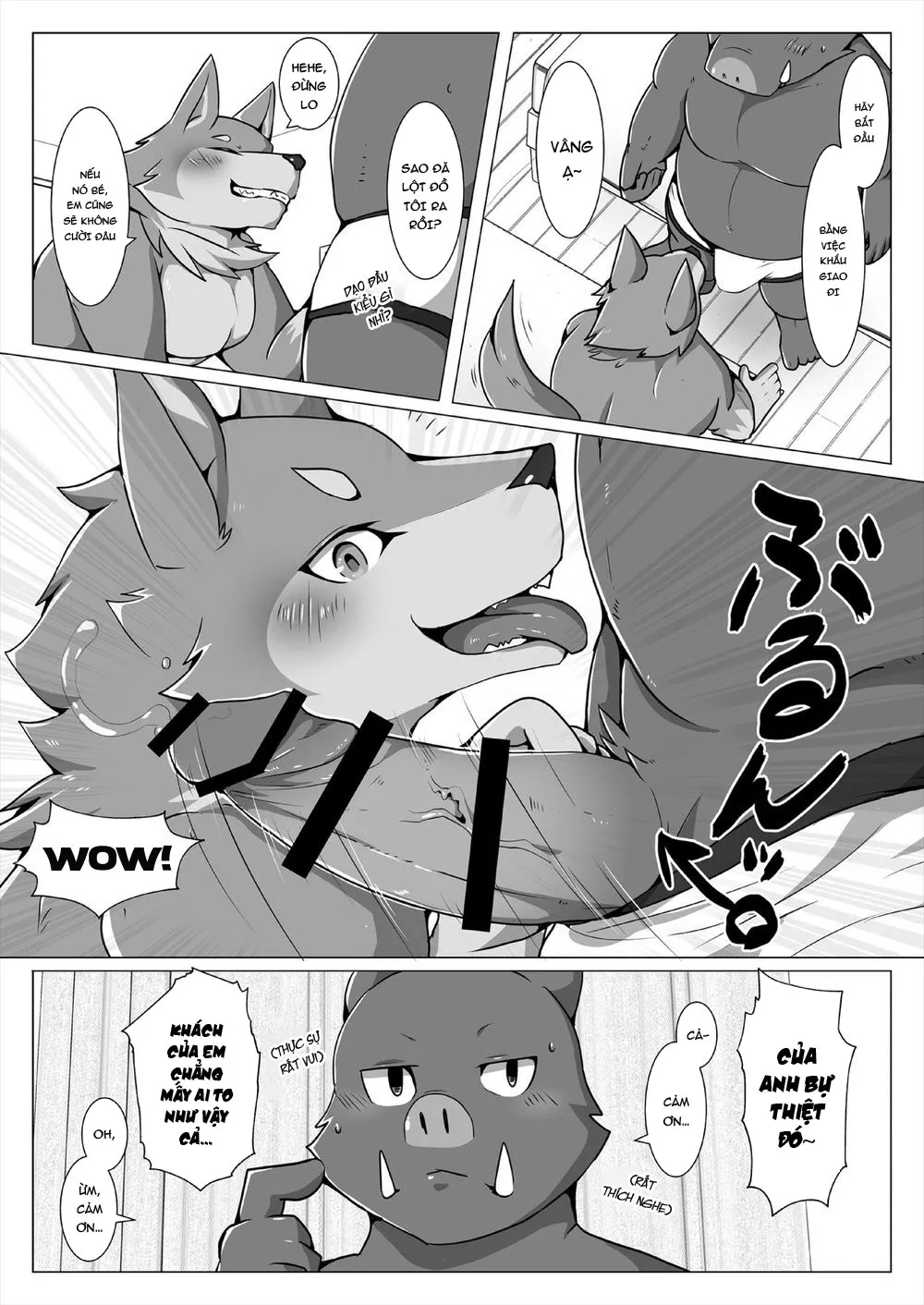 HentaiVN.net - Ảnh 9 - Slutty Dog Delivery - Chap 1