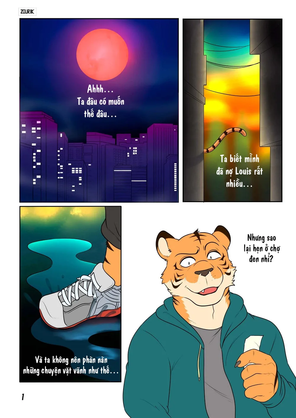 HentaiVN.net - Ảnh 4 - Dark Taming - Chap 1
