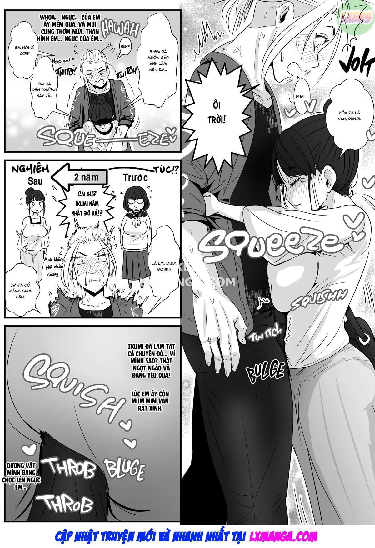HentaiVN.net - Ảnh 10 - Boku o 2-nenkan Omoi Tsuzukete Onaji Daigaku ni Nyuugaku Shitekita Uchiki na Bakunyuu Kouhai-chan to Icha Love Sex - Oneshot