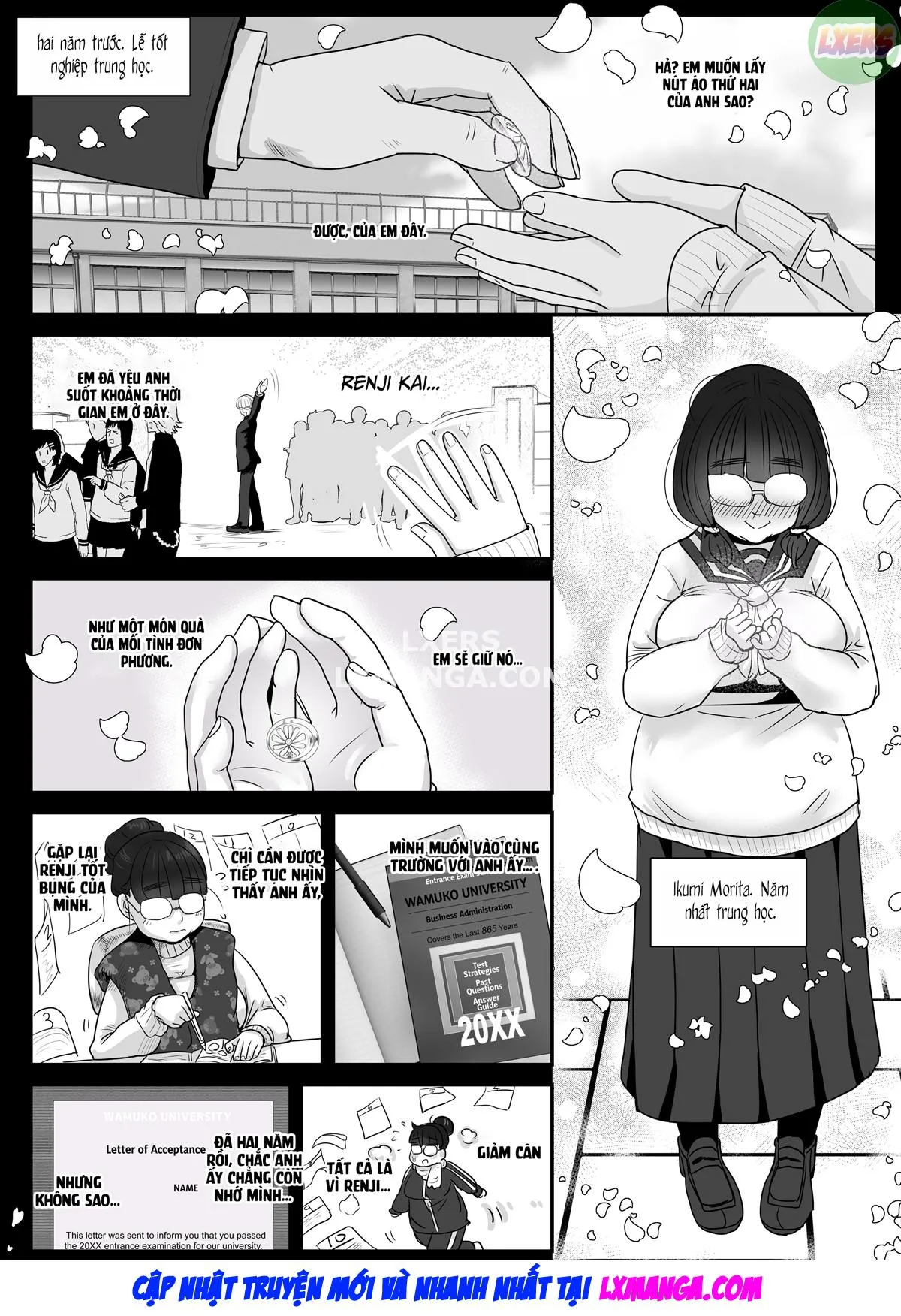 HentaiVN.net - Ảnh 5 - Boku o 2-nenkan Omoi Tsuzukete Onaji Daigaku ni Nyuugaku Shitekita Uchiki na Bakunyuu Kouhai-chan to Icha Love Sex - Oneshot