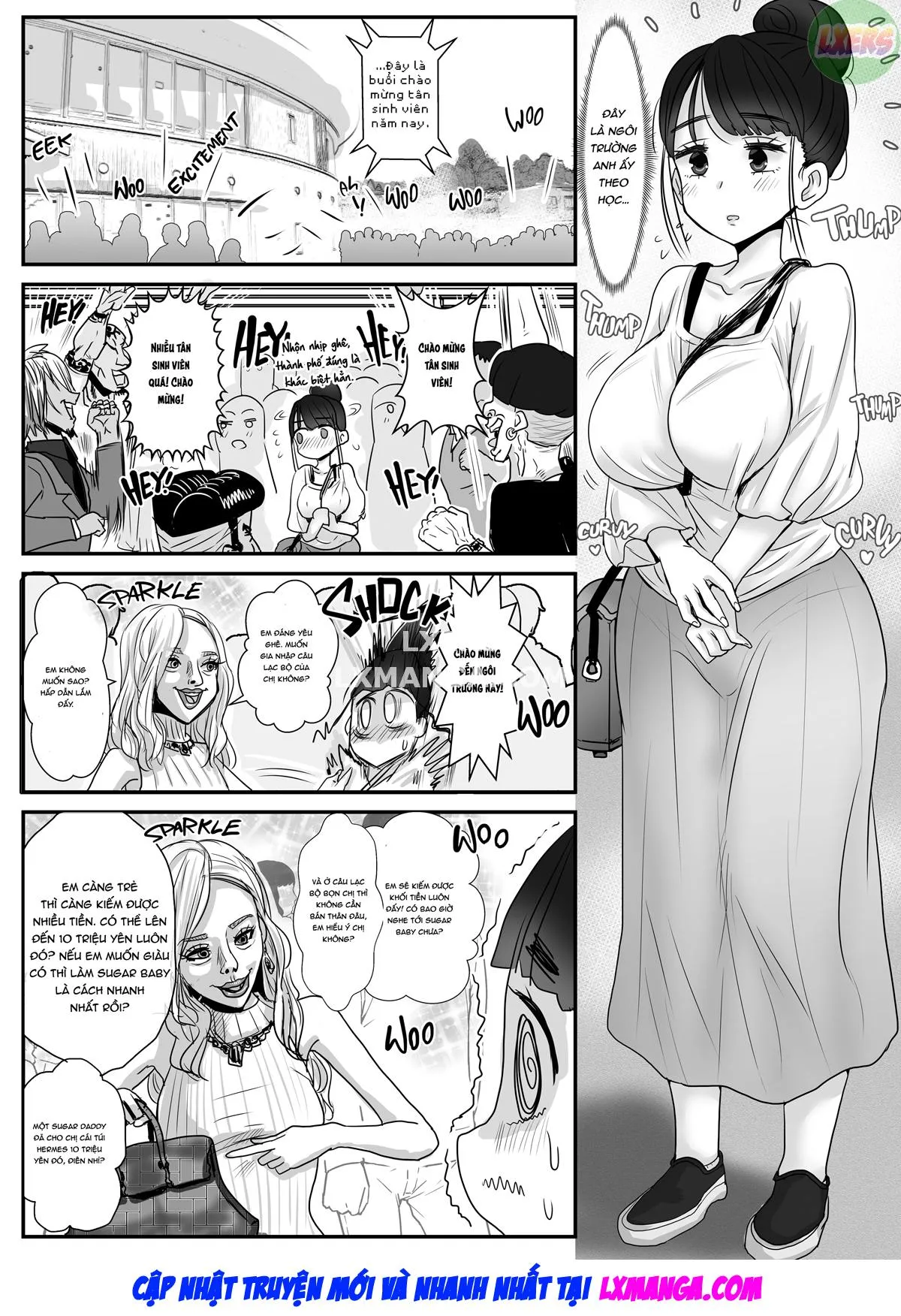 HentaiVN.net - Ảnh 6 - Boku o 2-nenkan Omoi Tsuzukete Onaji Daigaku ni Nyuugaku Shitekita Uchiki na Bakunyuu Kouhai-chan to Icha Love Sex - Oneshot