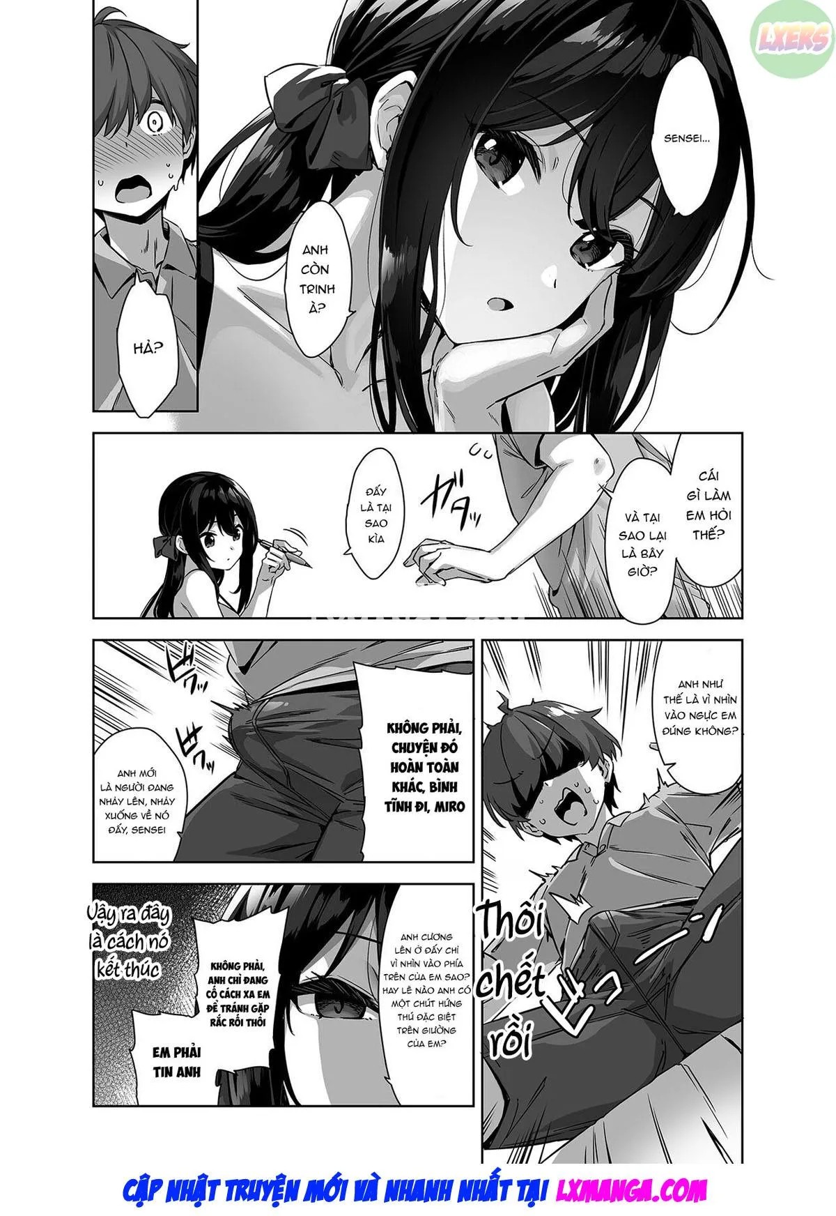 HentaiVN.net - Ảnh 13 - Natsu to Inaka to Yuuwaku shite kuru Dekkai Oshiego - Oneshot