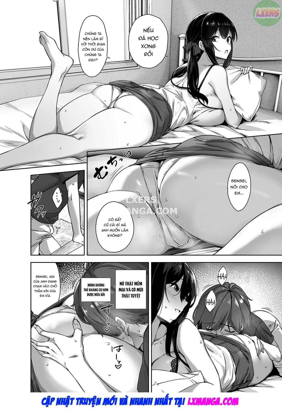 HentaiVN.net - Ảnh 28 - Natsu to Inaka to Yuuwaku shite kuru Dekkai Oshiego - Oneshot