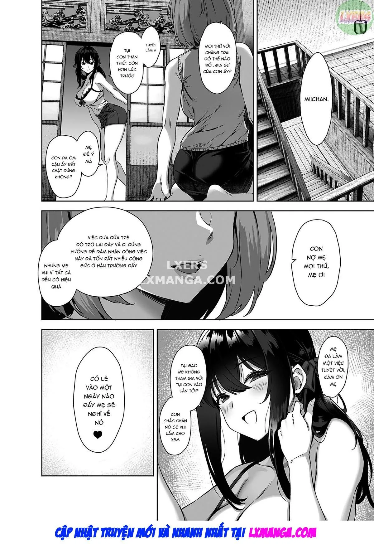 HentaiVN.net - Ảnh 48 - Natsu to Inaka to Yuuwaku shite kuru Dekkai Oshiego - Oneshot