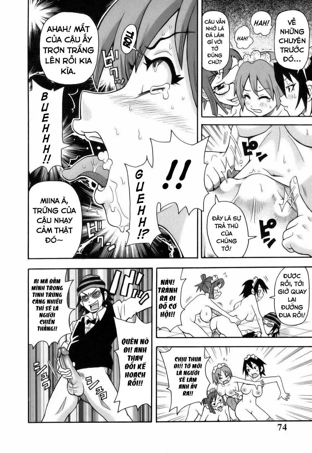 HentaiVN.net - Ảnh 16 - Monzetsu!! Explosion - Chap 4