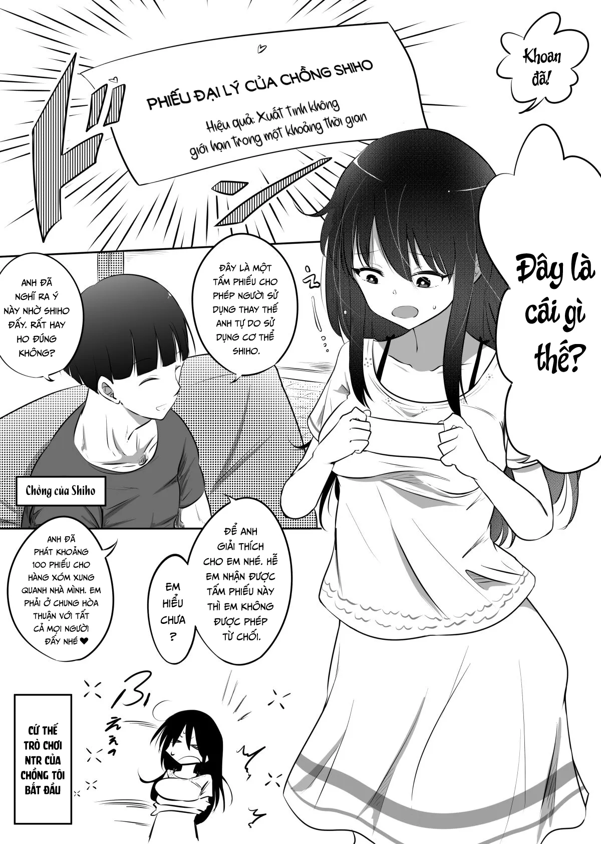 HentaiVN.net - Ảnh 7 - Shiho-chan no Danna Dairiken - Oneshot