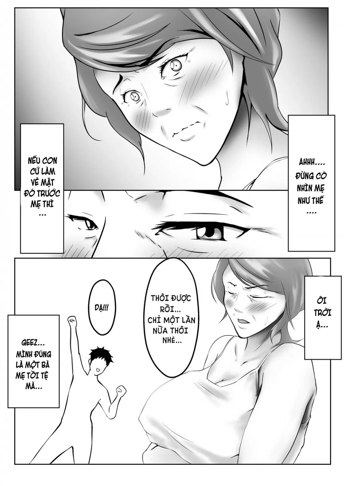 HentaiVN.net - Ảnh 6 - Haha wa Onna Deshita - Chap 2