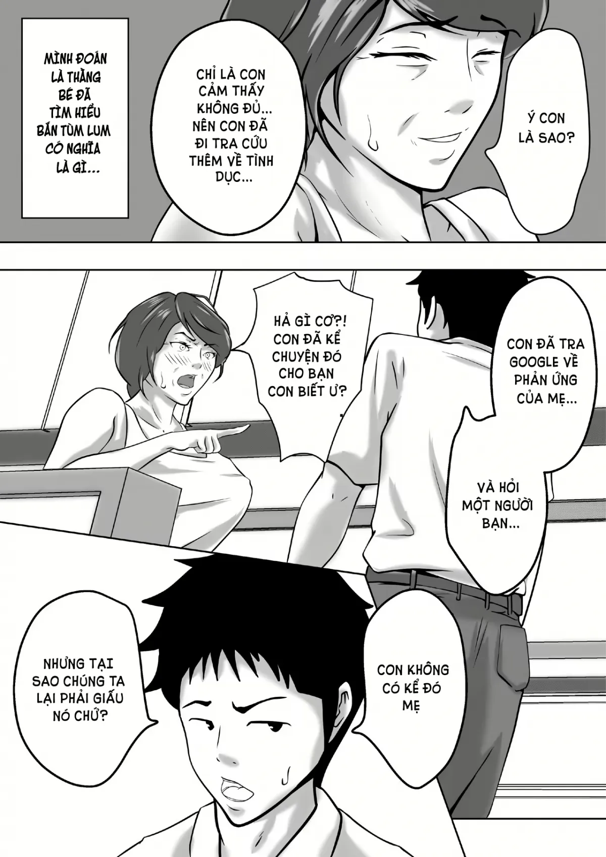 HentaiVN.net - Ảnh 10 - Haha wa Onna Deshita - Chap 3