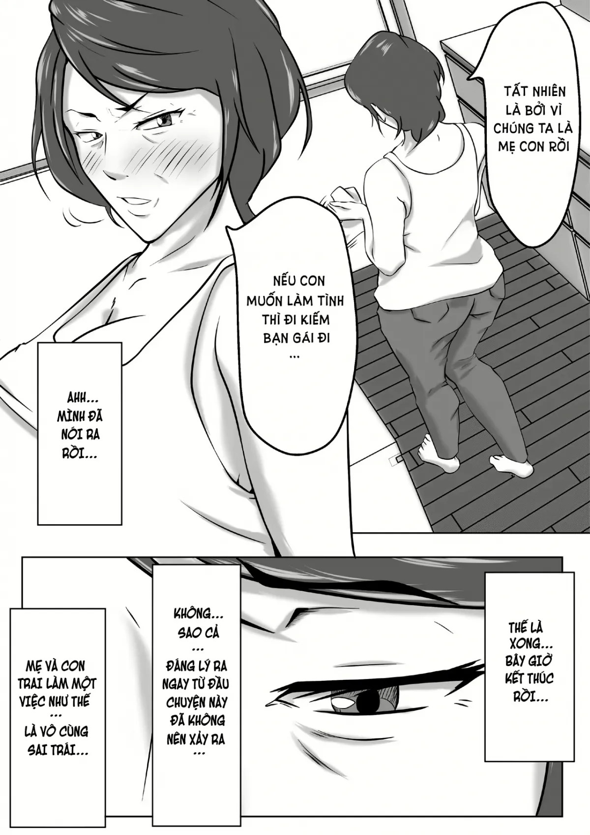 HentaiVN.net - Ảnh 11 - Haha wa Onna Deshita - Chap 3