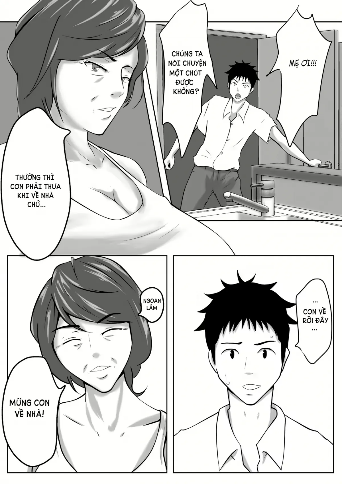 HentaiVN.net - Ảnh 8 - Haha wa Onna Deshita - Chap 3