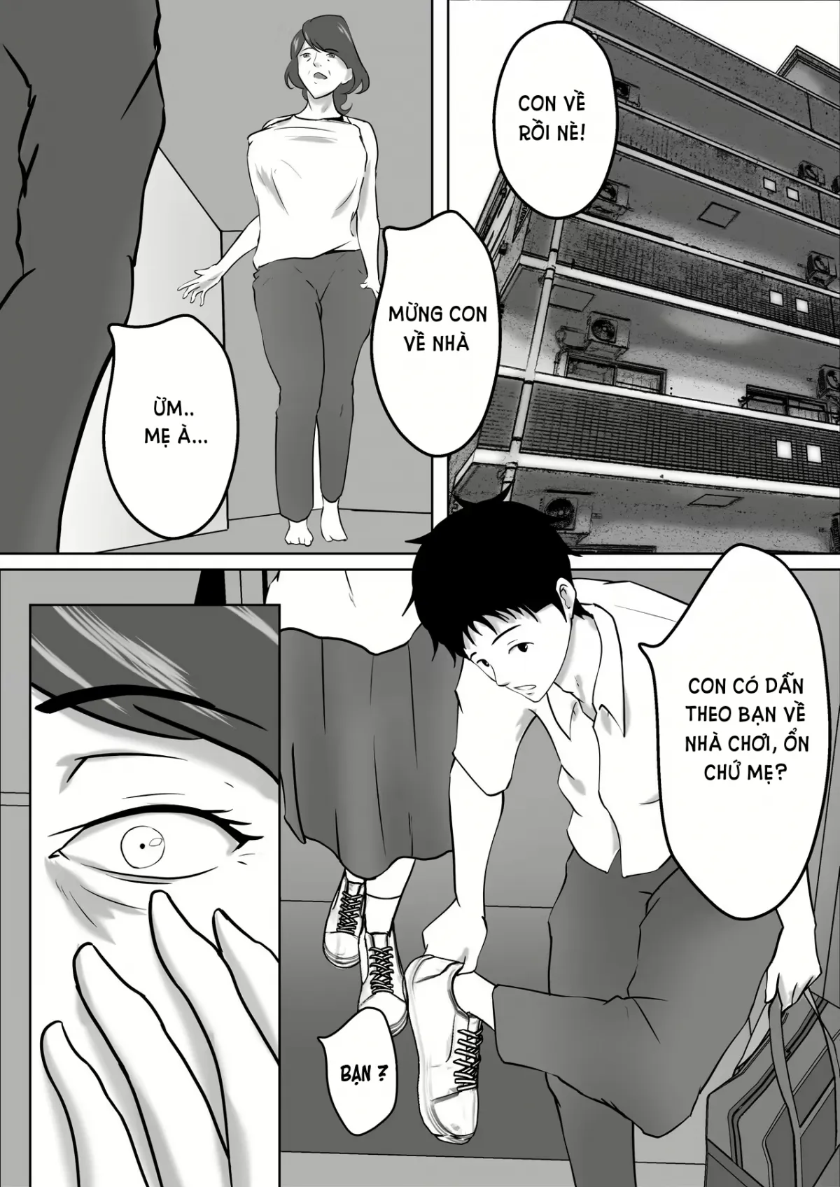 HentaiVN.net - Ảnh 25 - Haha wa Onna Deshita - Chap 4