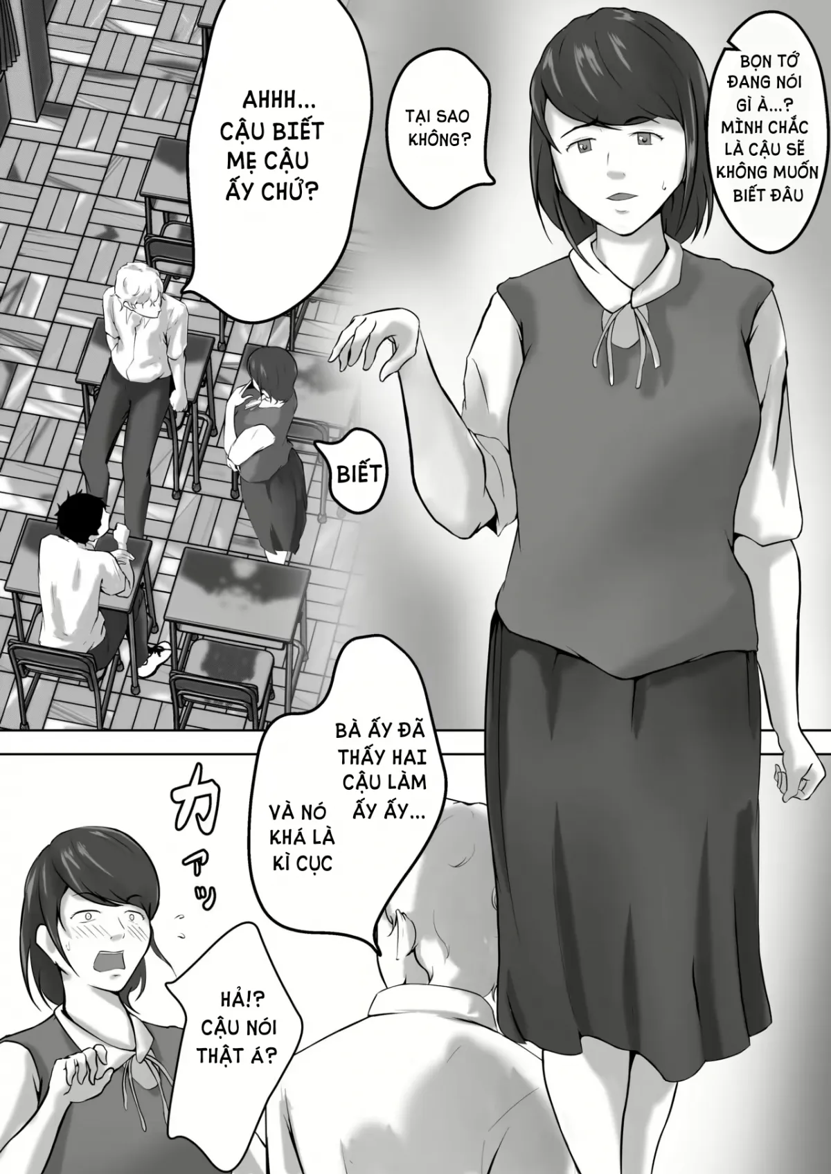 HentaiVN.net - Ảnh 17 - Haha wa Onna Deshita - Chap 5