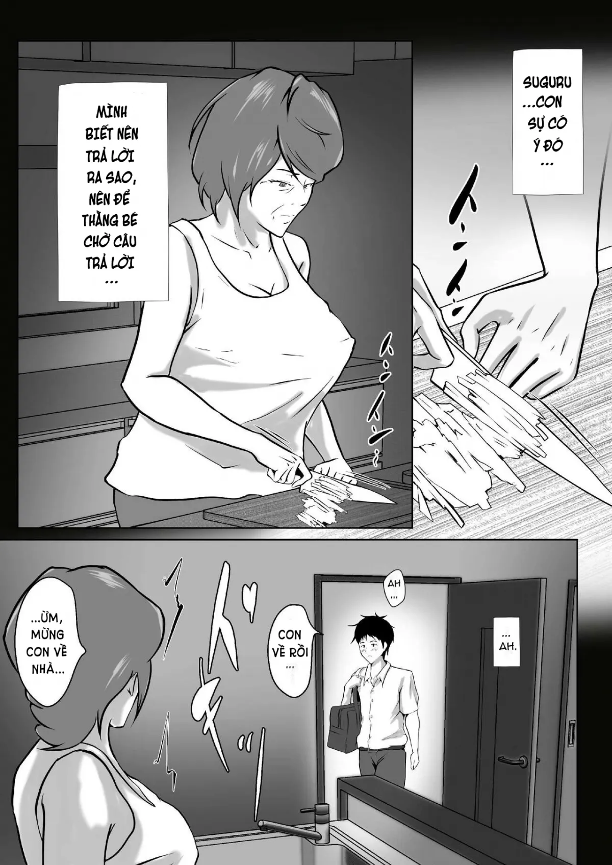 HentaiVN.net - Ảnh 4 - Haha wa Onna Deshita - Chap 8