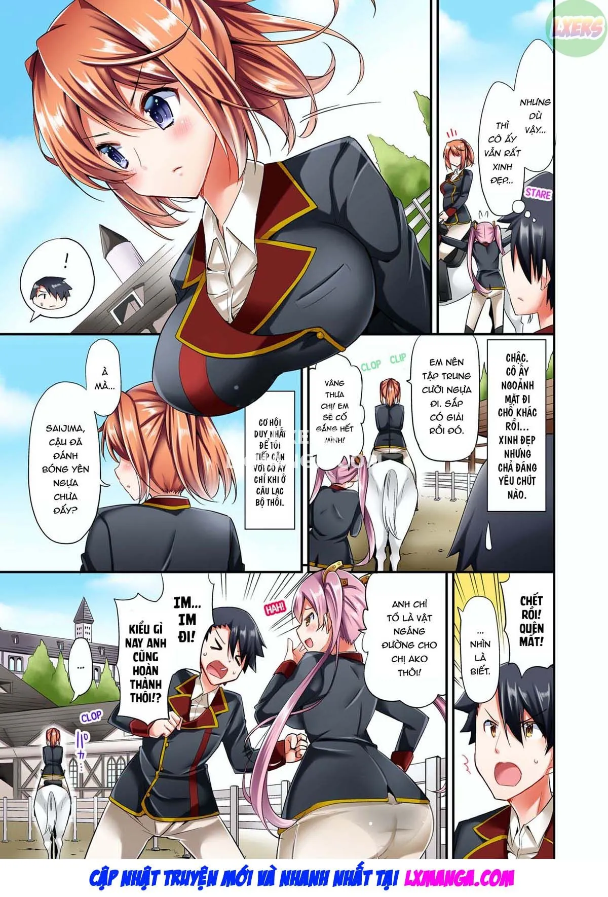 HentaiVN.net - Ảnh 9 - Jouba Joshi ni Kijouraretai tsu! [Cowgirl's Riding-Position Makes Me Cum] - Chap 1