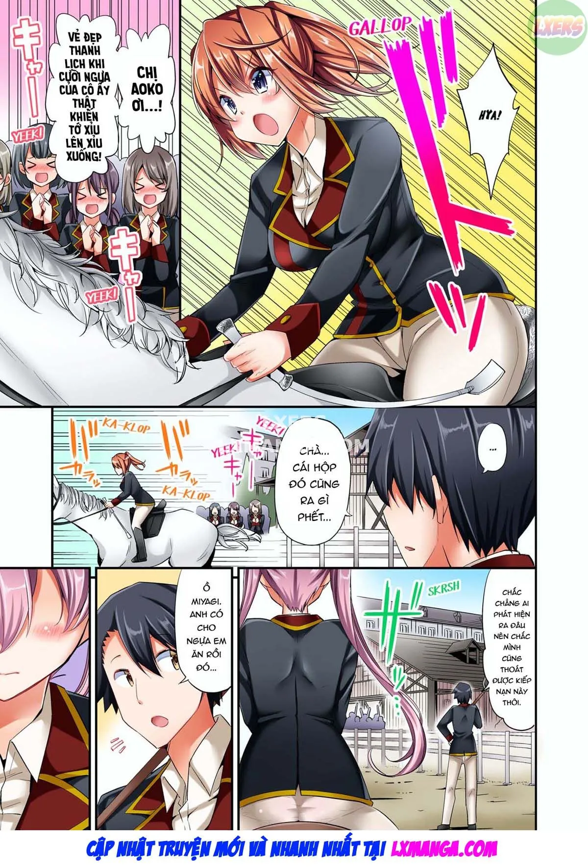 HentaiVN.net - Ảnh 13 - Jouba Joshi ni Kijouraretai tsu! [Cowgirl's Riding-Position Makes Me Cum] - Chap 1