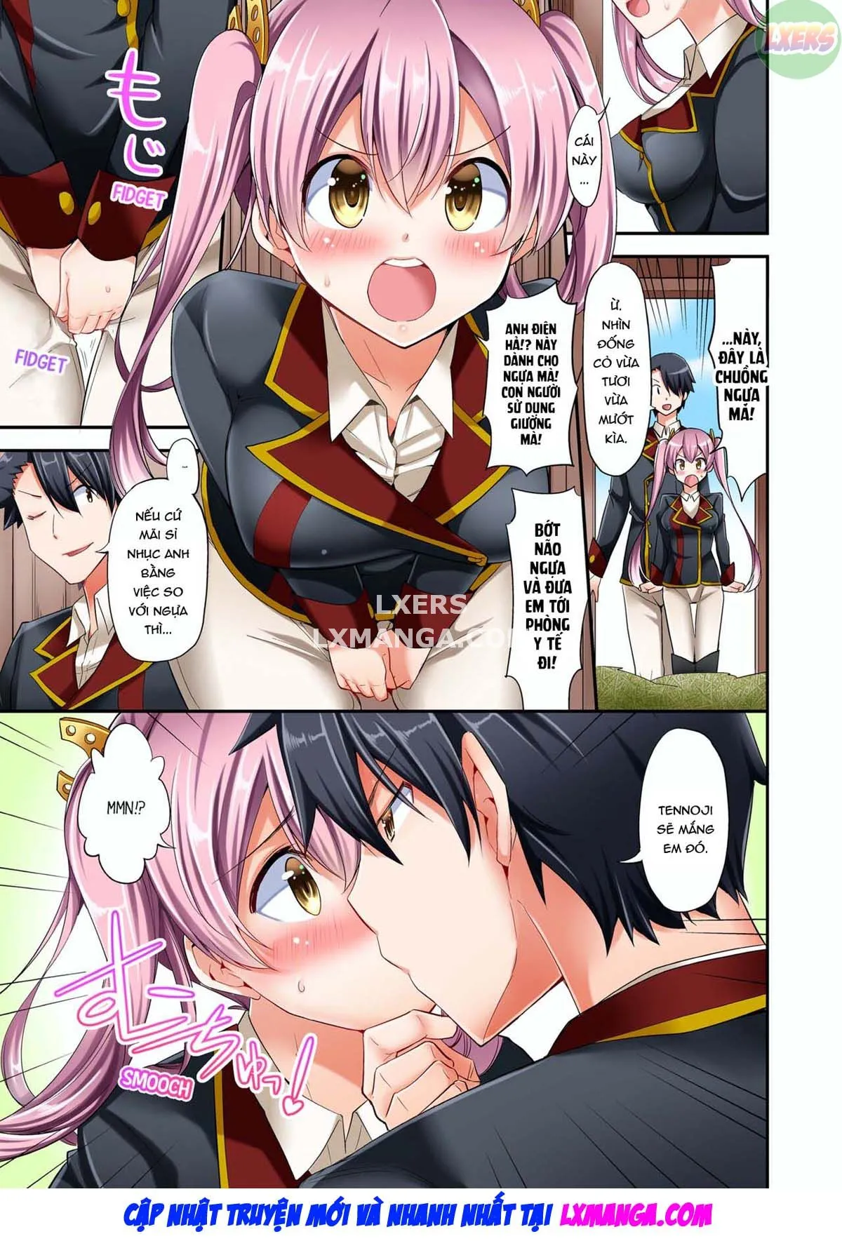 HentaiVN.net - Ảnh 17 - Jouba Joshi ni Kijouraretai tsu! [Cowgirl's Riding-Position Makes Me Cum] - Chap 1