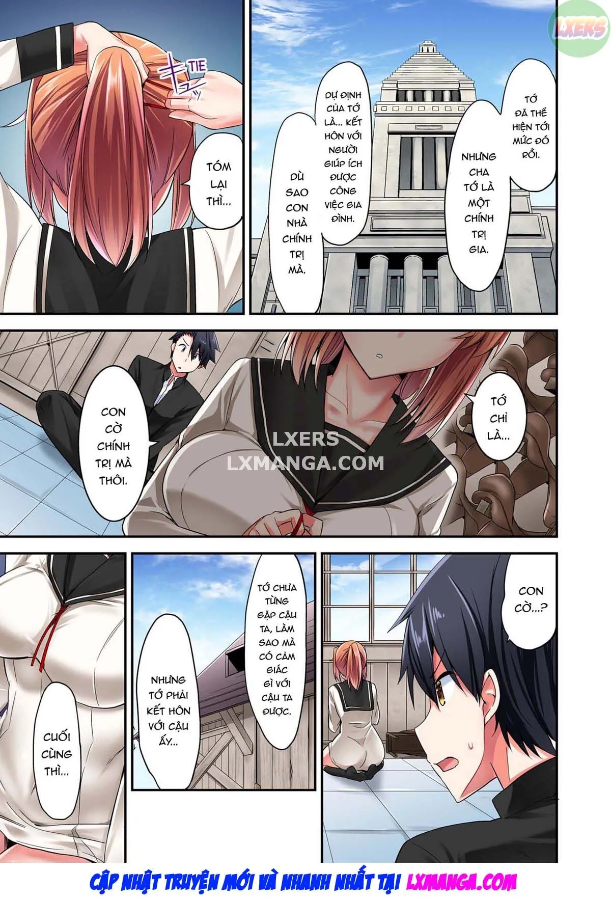 HentaiVN.net - Ảnh 31 - Jouba Joshi ni Kijouraretai tsu! [Cowgirl's Riding-Position Makes Me Cum] - Chap 4