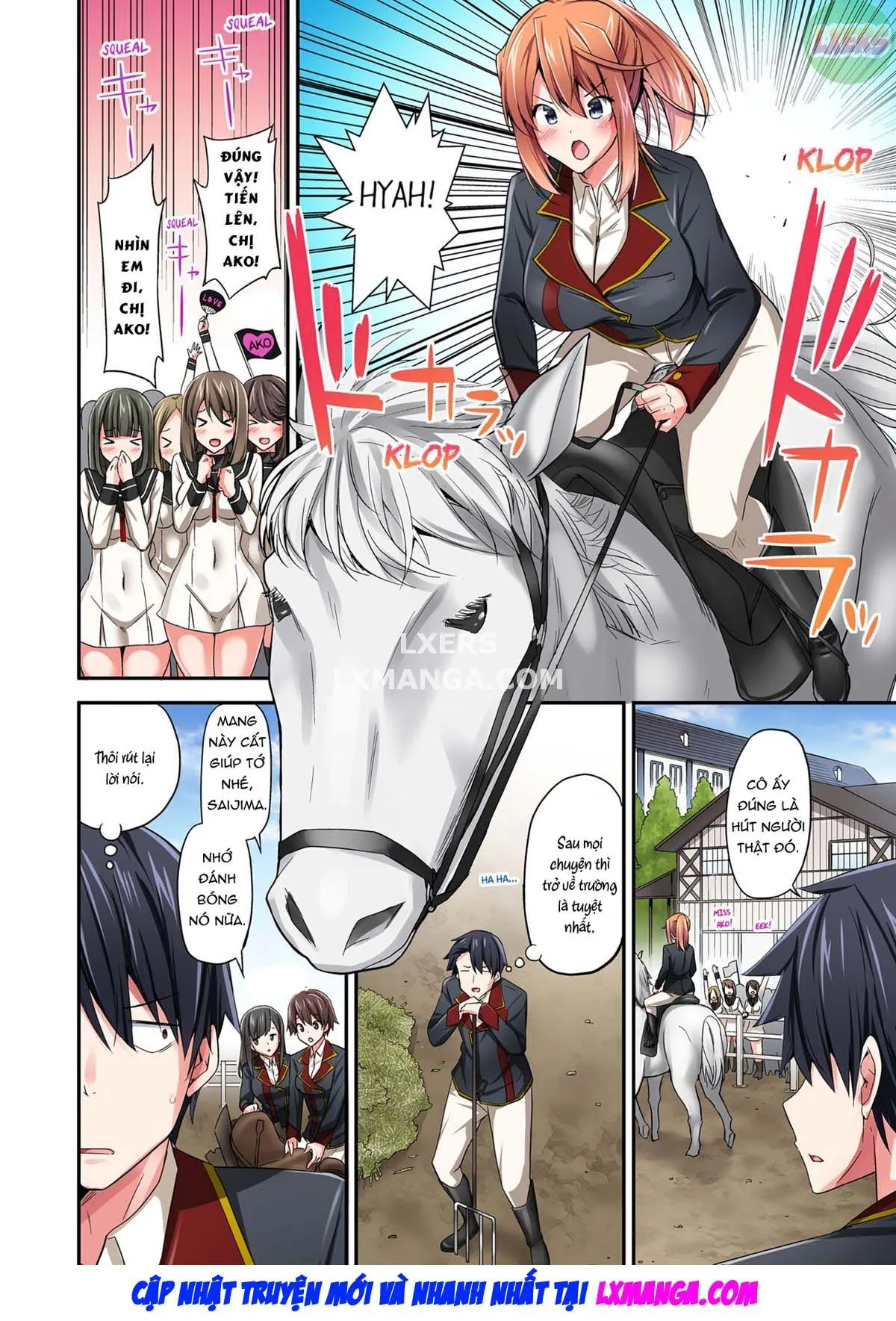 HentaiVN.net - Ảnh 48 - Jouba Joshi ni Kijouraretai tsu! [Cowgirl's Riding-Position Makes Me Cum] - Chap 5