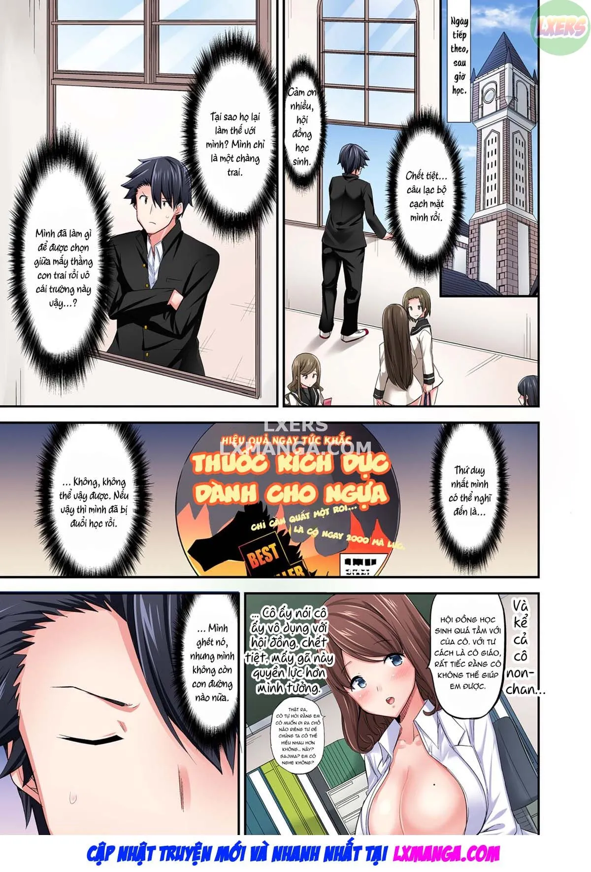 HentaiVN.net - Ảnh 47 - Jouba Joshi ni Kijouraretai tsu! [Cowgirl's Riding-Position Makes Me Cum] - Chap 6