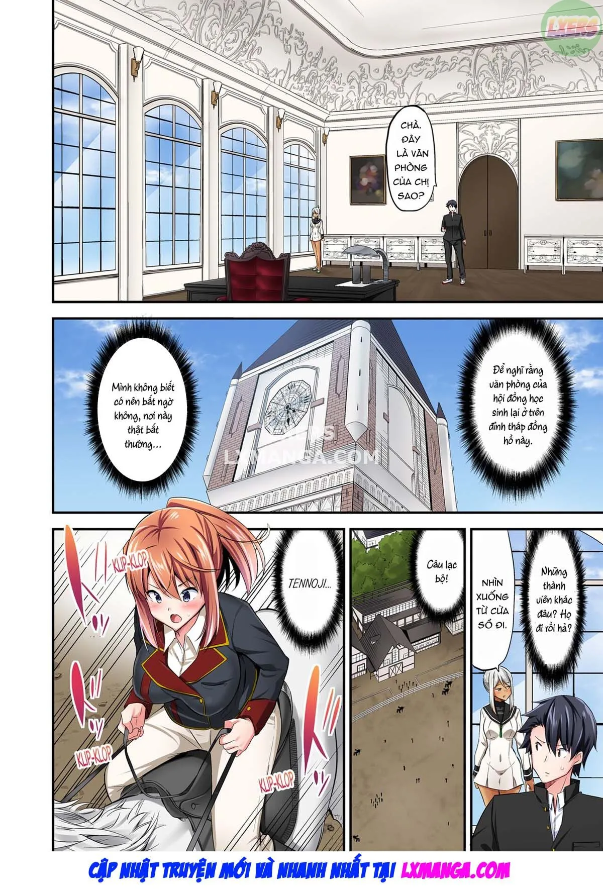 HentaiVN.net - Ảnh 50 - Jouba Joshi ni Kijouraretai tsu! [Cowgirl's Riding-Position Makes Me Cum] - Chap 6
