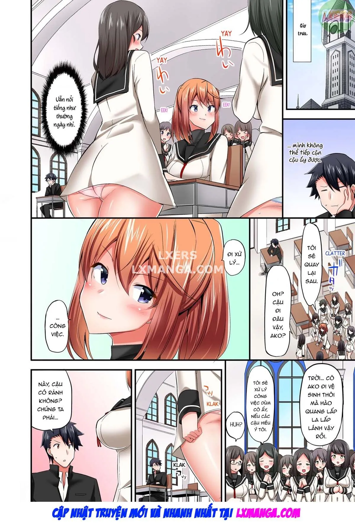 HentaiVN.net - Ảnh 8 - Jouba Joshi ni Kijouraretai tsu! [Cowgirl's Riding-Position Makes Me Cum] - Chap 6