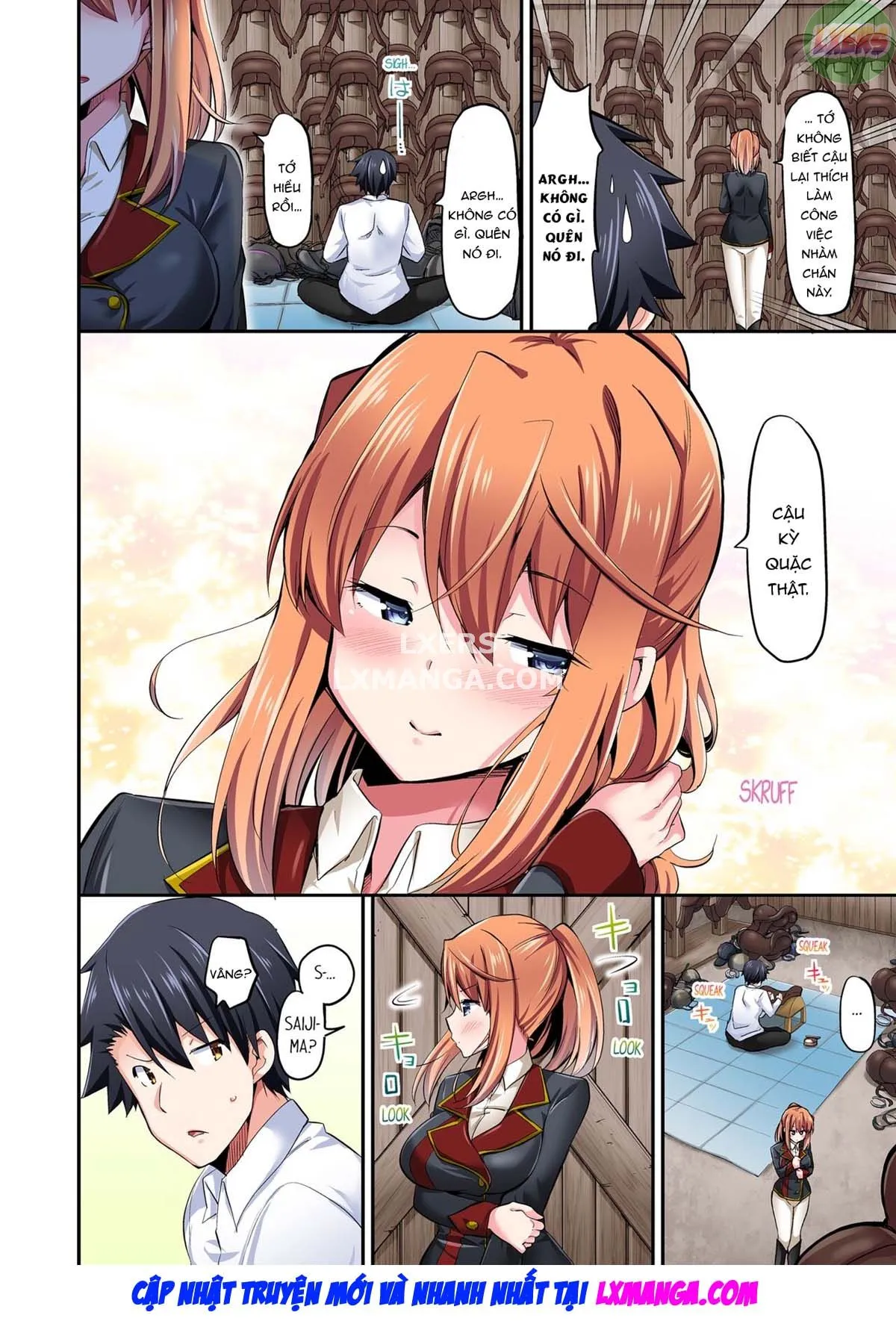 HentaiVN.net - Ảnh 14 - Jouba Joshi ni Kijouraretai tsu! [Cowgirl's Riding-Position Makes Me Cum] - Chap 7