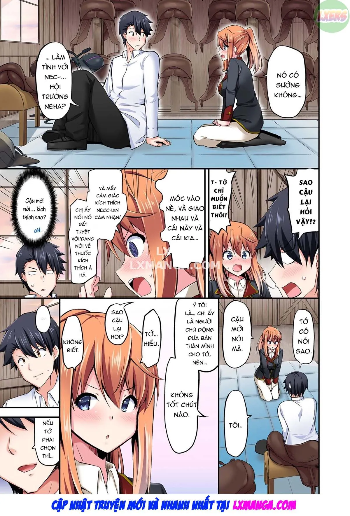 HentaiVN.net - Ảnh 15 - Jouba Joshi ni Kijouraretai tsu! [Cowgirl's Riding-Position Makes Me Cum] - Chap 7