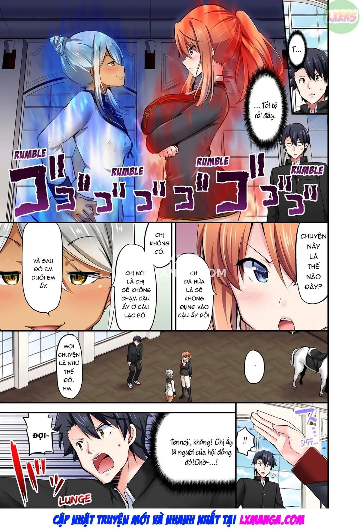 HentaiVN.net - Ảnh 5 - Jouba Joshi ni Kijouraretai tsu! [Cowgirl's Riding-Position Makes Me Cum] - Chap 7