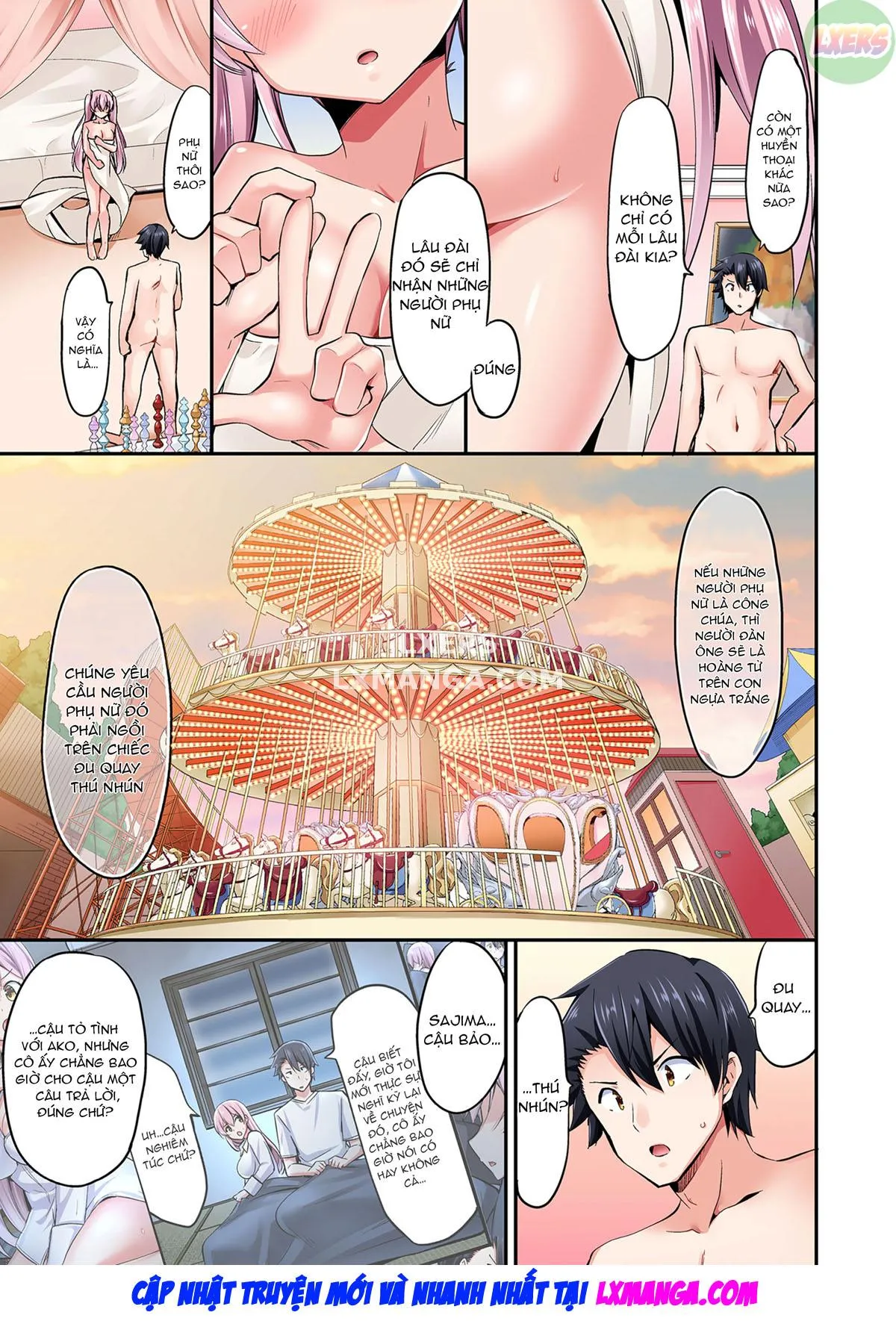HentaiVN.net - Ảnh 5 - Jouba Joshi ni Kijouraretai tsu! [Cowgirl's Riding-Position Makes Me Cum] - Chap 9