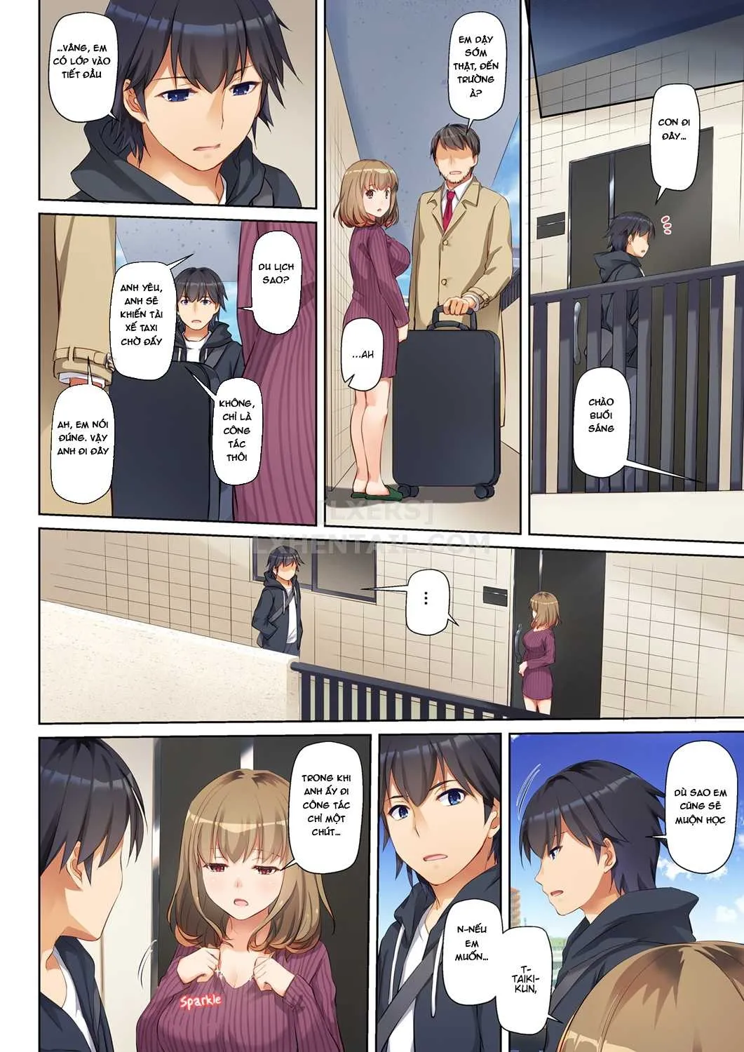 HentaiVN.net - Ảnh 44 - Hitozuma Osananajimi to Hitonatsu no Dekigoto [人妻幼馴染とひと夏のできごと] - Chap 1