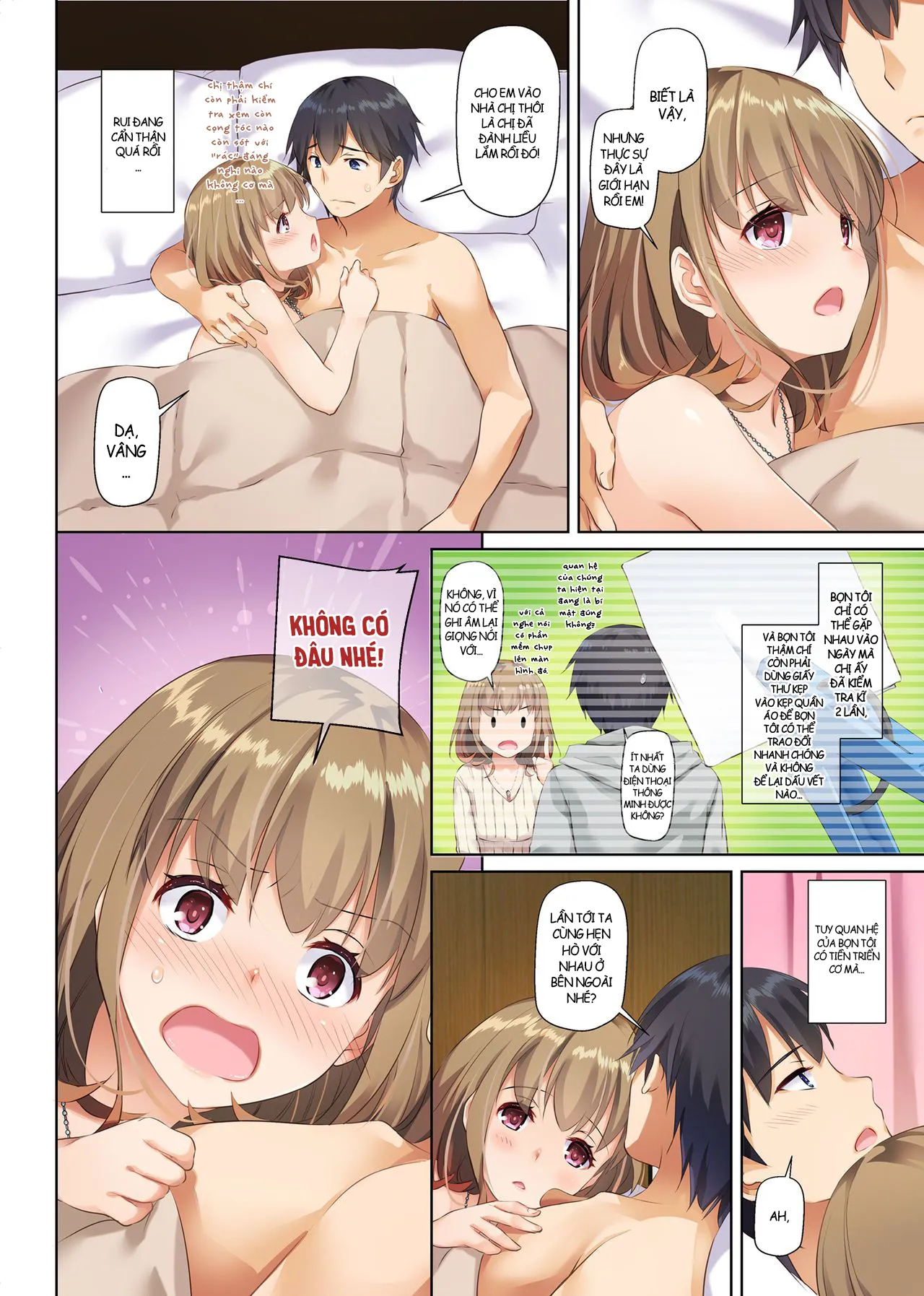 HentaiVN.net - Ảnh 12 - Hitozuma Osananajimi to Hitonatsu no Dekigoto [人妻幼馴染とひと夏のできごと] - Chap 2