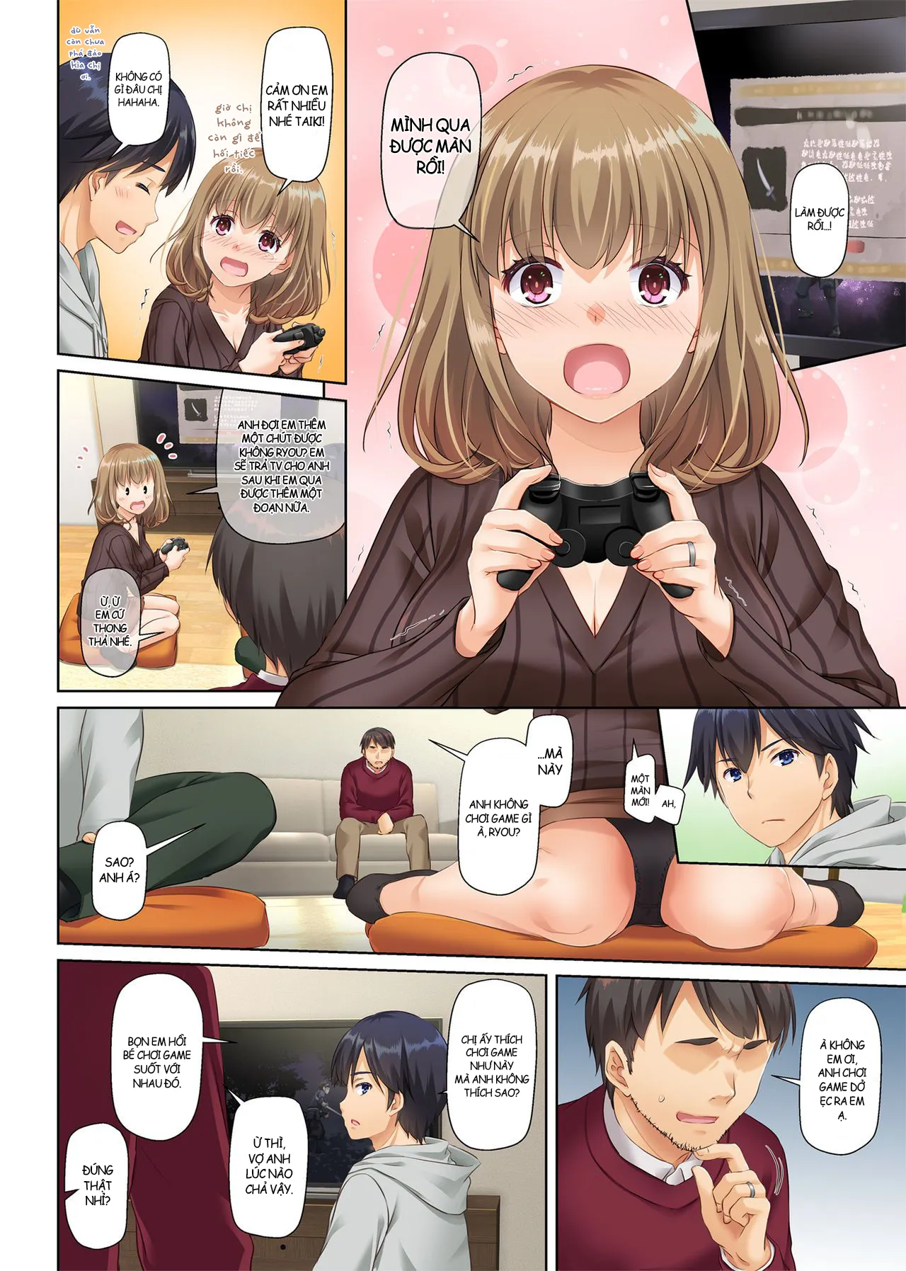 HentaiVN.net - Ảnh 18 - Hitozuma Osananajimi to Hitonatsu no Dekigoto [人妻幼馴染とひと夏のできごと] - Chap 2