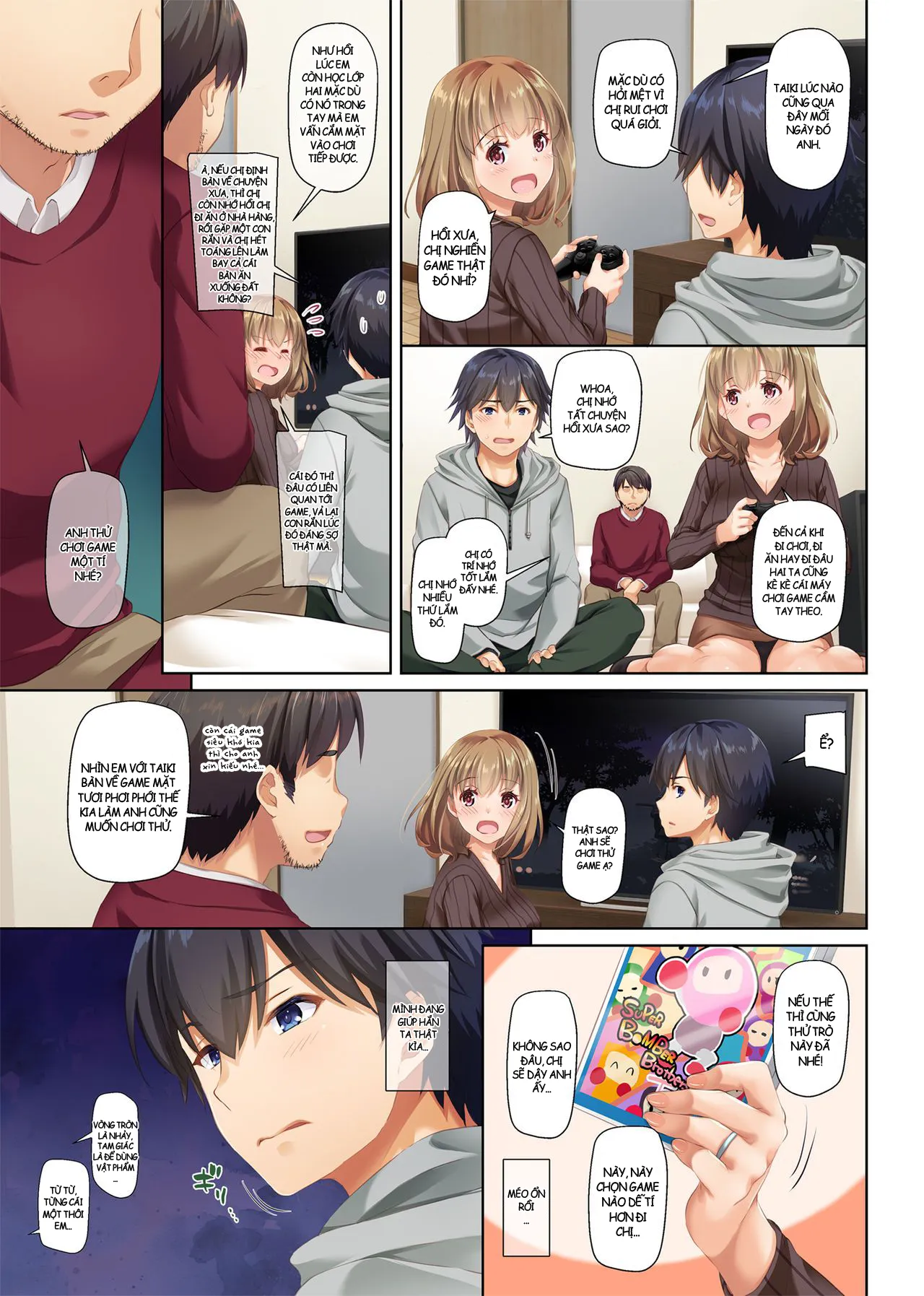 HentaiVN.net - Ảnh 19 - Hitozuma Osananajimi to Hitonatsu no Dekigoto [人妻幼馴染とひと夏のできごと] - Chap 2