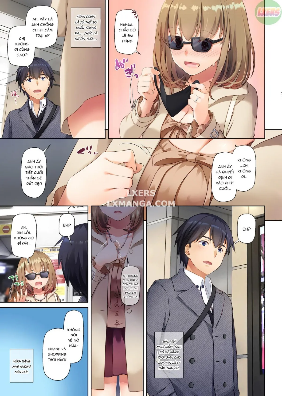 HentaiVN.net - Ảnh 20 - Hitozuma Osananajimi to Hitonatsu no Dekigoto [人妻幼馴染とひと夏のできごと] - Chap 3