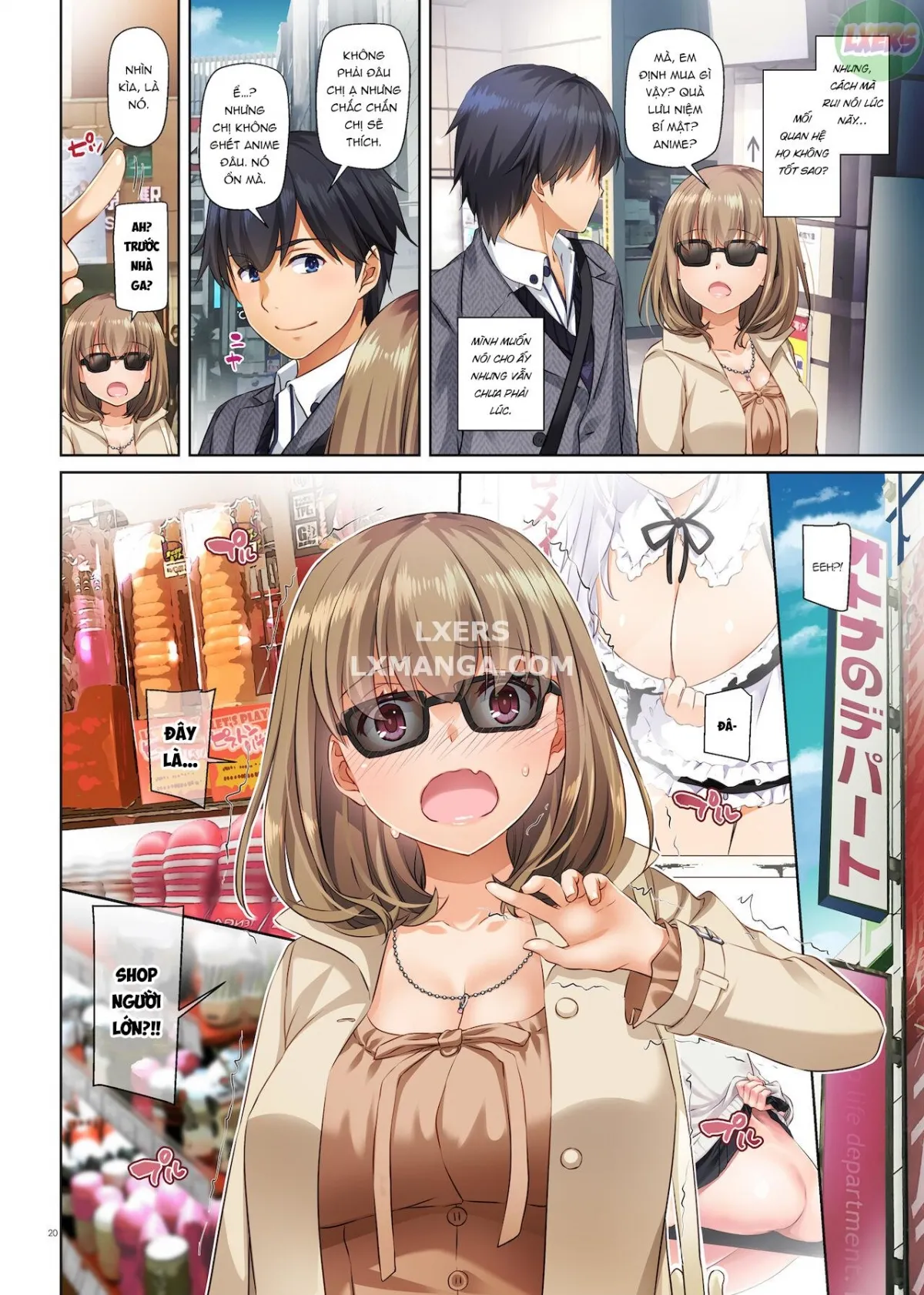 HentaiVN.net - Ảnh 21 - Hitozuma Osananajimi to Hitonatsu no Dekigoto [人妻幼馴染とひと夏のできごと] - Chap 3