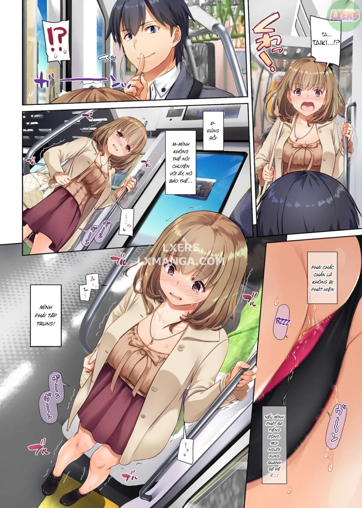 HentaiVN.net - Ảnh 31 - Hitozuma Osananajimi to Hitonatsu no Dekigoto [人妻幼馴染とひと夏のできごと] - Chap 3