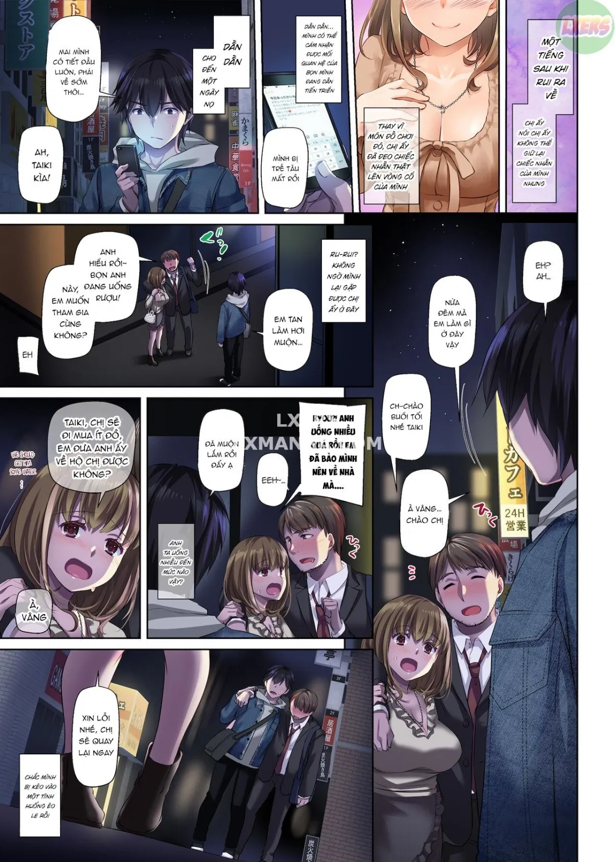 HentaiVN.net - Ảnh 64 - Hitozuma Osananajimi to Hitonatsu no Dekigoto [人妻幼馴染とひと夏のできごと] - Chap 3