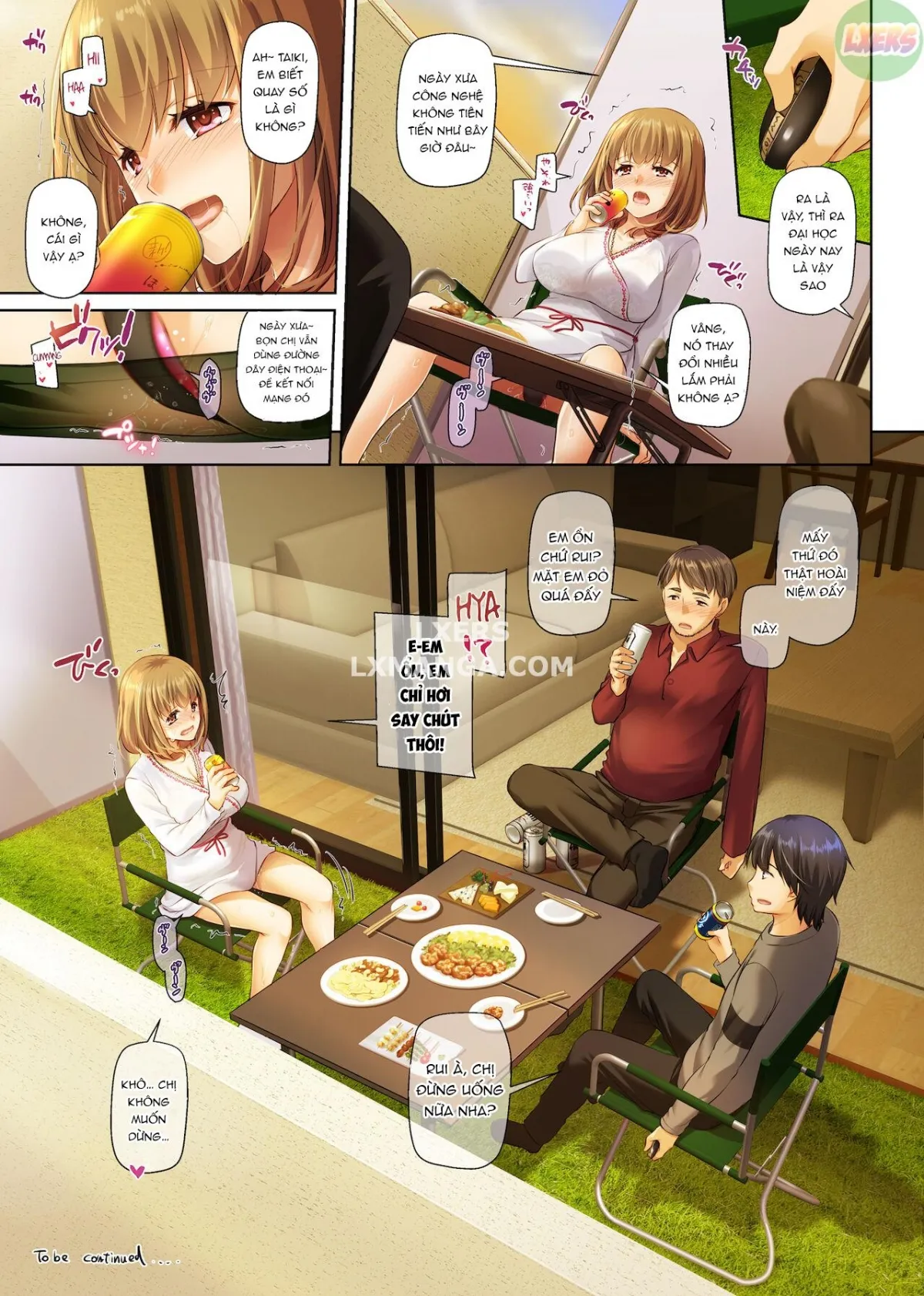 HentaiVN.net - Ảnh 72 - Hitozuma Osananajimi to Hitonatsu no Dekigoto [人妻幼馴染とひと夏のできごと] - Chap 3