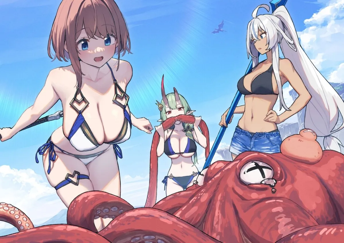 HentaiVN.net - Ảnh 2 - Tako to Hitoyo-chantachi - Oneshot