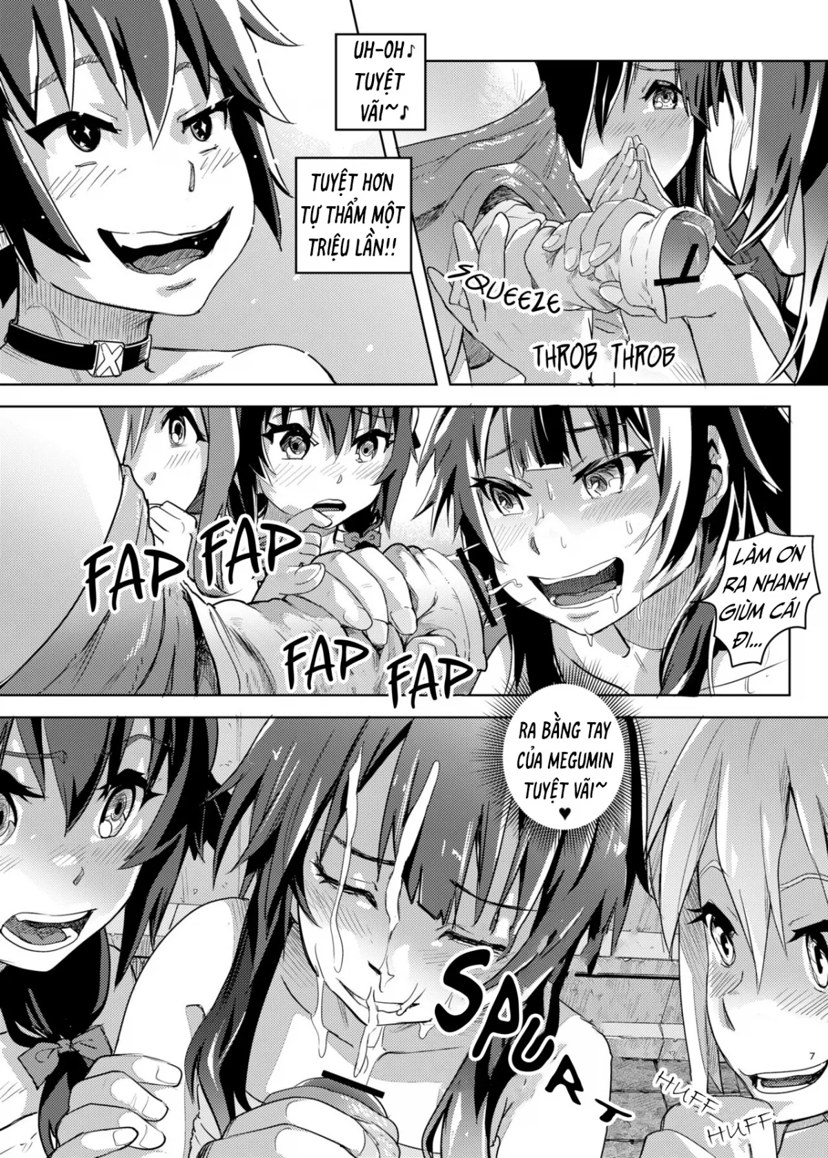HentaiVN.net - Ảnh 6 - Kazuma và Cái Vòng Thắt Cổ [Kono Suarashii Choker ni ; To This Wonderful Choker] - Chap 1
