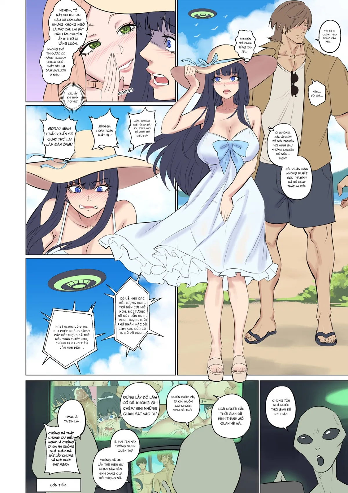 HentaiVN.net - Ảnh 24 - Alien Abduction - Chap 2 - Đi biển