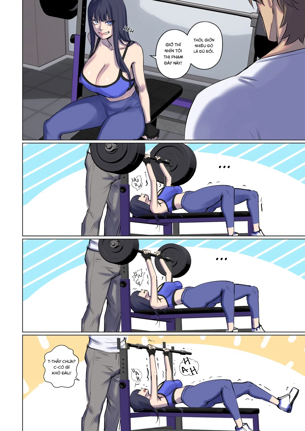 HentaiVN.net - Ảnh 18 - Alien Abduction - Chap 3 - Phòng gym